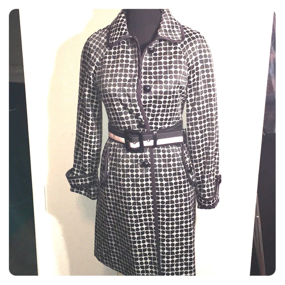 NEW Kate Spade Classic Noel Trench Coat size 4